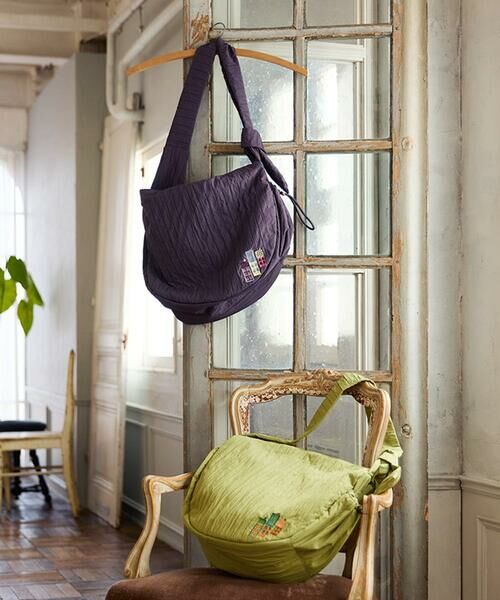 Jocomomola / ホコモモラ ショルダーバッグ | プリーツデザインラウンドショルダーバッグ | 詳細20