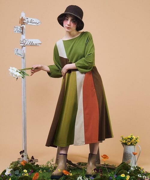 Jocomomola / ホコモモラ キャップ | ニット格子柄ハット | 詳細10