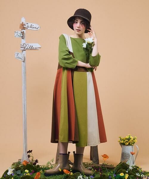 Jocomomola / ホコモモラ キャップ | ニット格子柄ハット | 詳細11