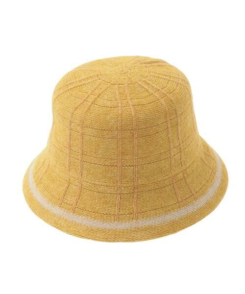 Jocomomola / ホコモモラ キャップ | ニット格子柄ハット | 詳細13