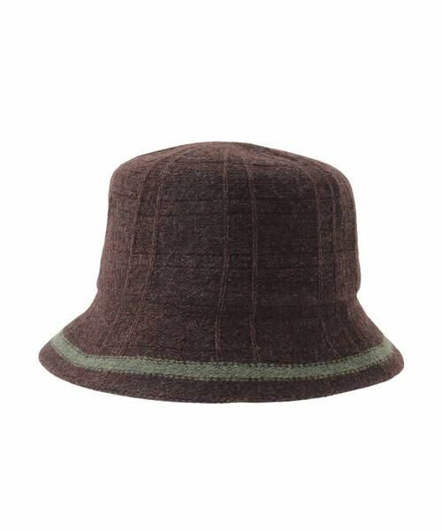 Jocomomola / ホコモモラ キャップ | ニット格子柄ハット | 詳細2