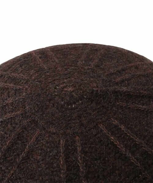 Jocomomola / ホコモモラ キャップ | ニット格子柄ハット | 詳細4