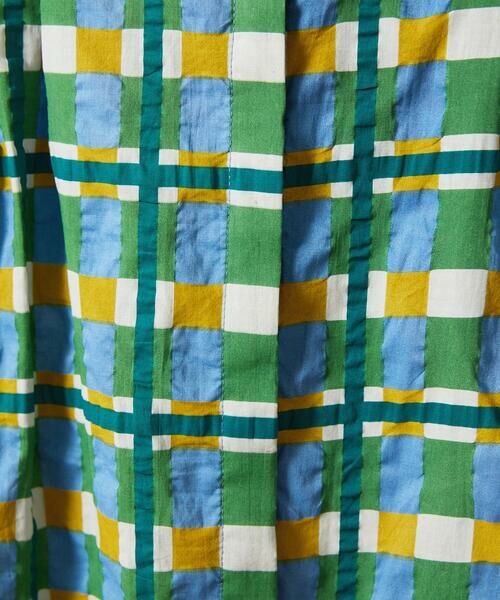 Jocomomola / ホコモモラ シャツ・ブラウス | Laberinto リップルチェックブラウス | 詳細6