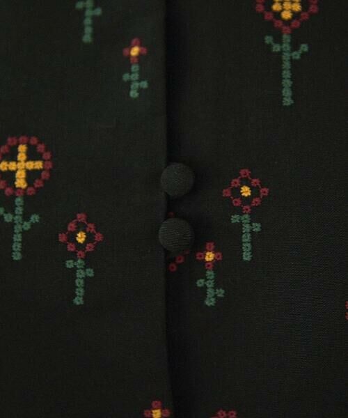 Jocomomola / ホコモモラ シャツ・ブラウス | Escaleras de flores フラワー総刺繍ブラウス | 詳細11