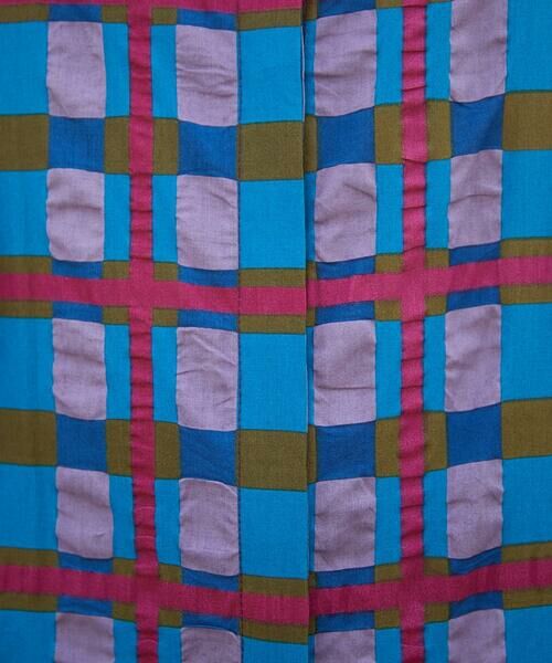 Jocomomola / ホコモモラ ロング・マキシ丈ワンピース | Laberinto リップルチェックワンピース | 詳細9