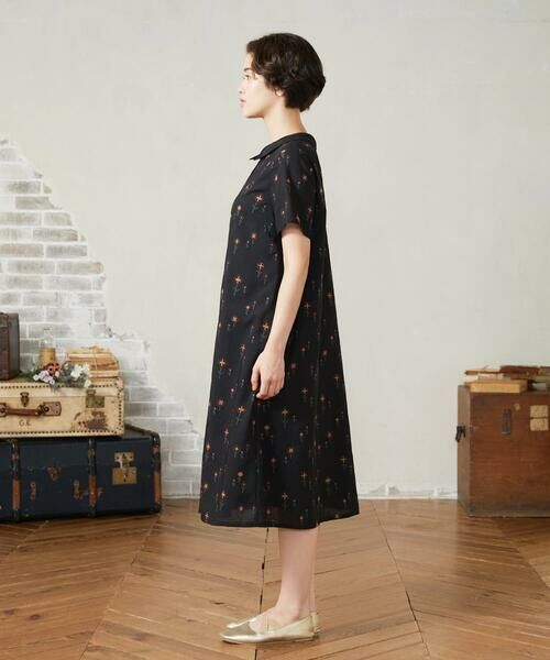 Jocomomola / ホコモモラ ロング・マキシ丈ワンピース | Escaleras de flores フラワー総刺繍ワンピース | 詳細1