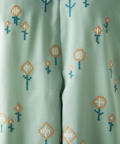 Jocomomola / ホコモモラ ロング・マキシ丈ワンピース | Escaleras de flores フラワー総刺繍ワンピース | 詳細13