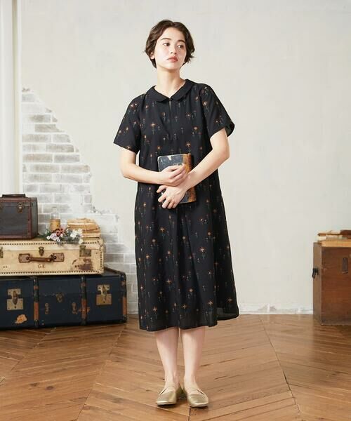 Jocomomola / ホコモモラ ロング・マキシ丈ワンピース | Escaleras de flores フラワー総刺繍ワンピース | 詳細9