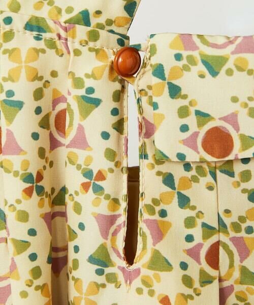 Jocomomola / ホコモモラ ロング・マキシ丈ワンピース | Calle de la Pasa 幾何学プリントワンピース | 詳細10