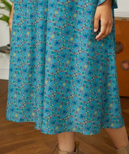 Jocomomola / ホコモモラ ロング・マキシ丈ワンピース | Calle de la Pasa 幾何学プリントワンピース | 詳細6