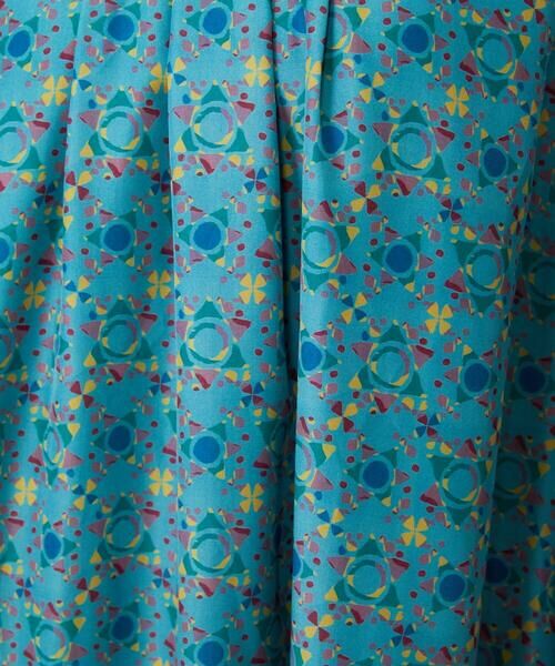 Jocomomola / ホコモモラ ロング・マキシ丈ワンピース | Calle de la Pasa 幾何学プリントワンピース | 詳細7