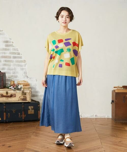 Jocomomola / ホコモモラ ニット・セーター | Callejero インターシャシアーニットプルオーバー | 詳細12