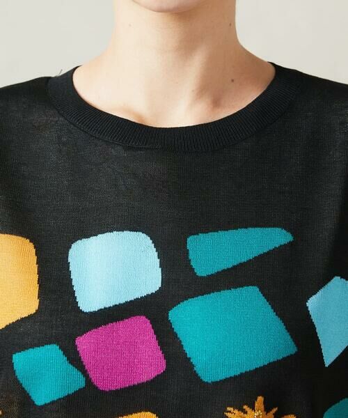 Jocomomola / ホコモモラ ニット・セーター | Callejero インターシャシアーニットプルオーバー | 詳細3