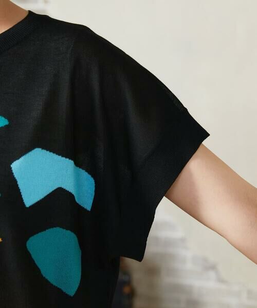 Jocomomola / ホコモモラ ニット・セーター | Callejero インターシャシアーニットプルオーバー | 詳細4