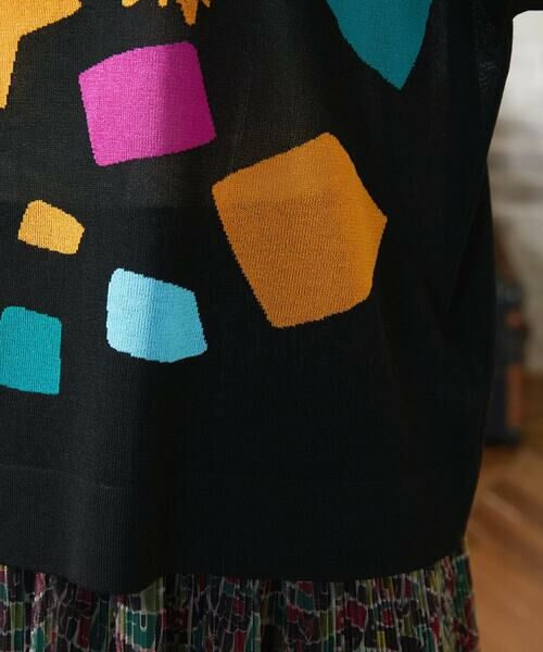 Jocomomola / ホコモモラ ニット・セーター | Callejero インターシャシアーニットプルオーバー | 詳細5