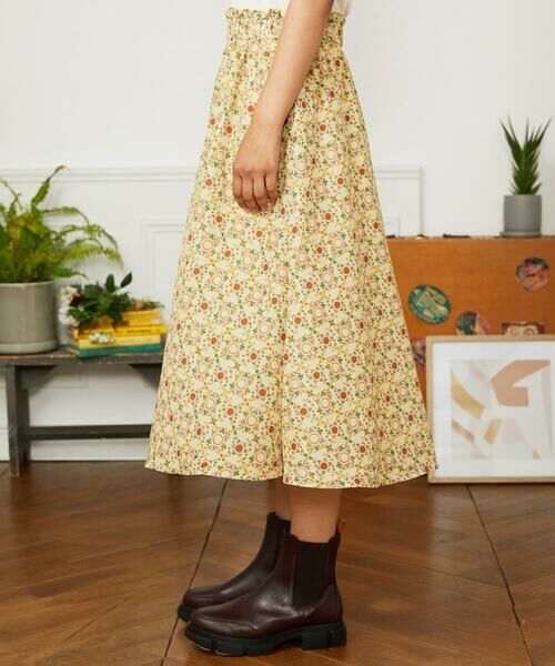 Jocomomola / ホコモモラ ロング・マキシ丈スカート | Calle de la Pasa 幾何学プリントスカート | 詳細1