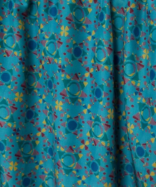 Jocomomola / ホコモモラ ロング・マキシ丈スカート | Calle de la Pasa 幾何学プリントスカート | 詳細10