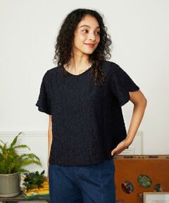 Jocomomola / ホコモモラ カットソー | Danza de las flores フラワージャカードカットソー