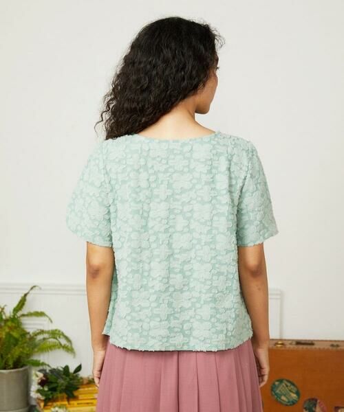 Jocomomola / ホコモモラ カットソー | Danza de las flores フラワージャカードカットソー | 詳細2