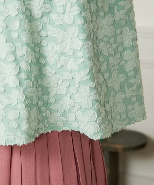 Jocomomola / ホコモモラ カットソー | Danza de las flores フラワージャカードカットソー | 詳細5