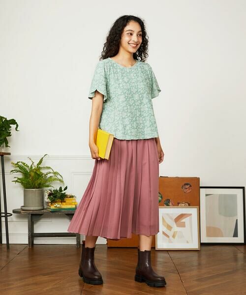 Jocomomola / ホコモモラ カットソー | Danza de las flores フラワージャカードカットソー | 詳細7