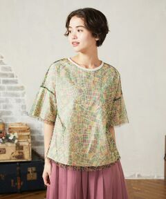 Jocomomola / ホコモモラ カットソー | Callejero チュールレイヤードカットソー