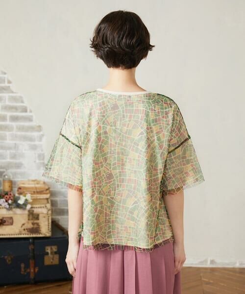 Jocomomola / ホコモモラ カットソー | Callejero チュールレイヤードカットソー | 詳細2