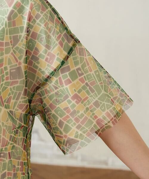 Jocomomola / ホコモモラ カットソー | Callejero チュールレイヤードカットソー | 詳細4