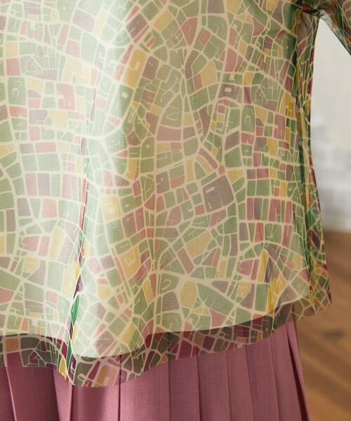 Jocomomola / ホコモモラ カットソー | Callejero チュールレイヤードカットソー | 詳細5