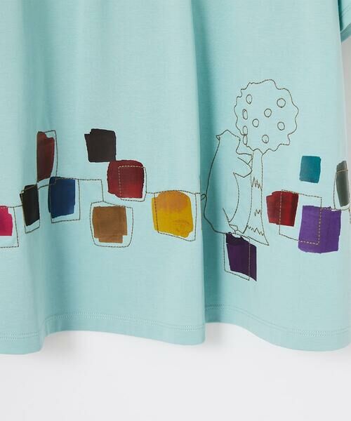 Jocomomola / ホコモモラ カットソー | 【接触冷感】Puerta de sol クラフト刺繍カットソー | 詳細20