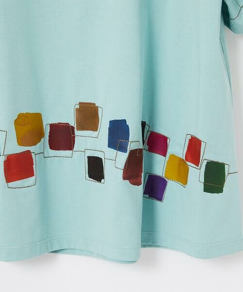 Jocomomola / ホコモモラ カットソー | 【接触冷感】Puerta de sol クラフト刺繍カットソー | 詳細21