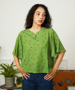 Jocomomola / ホコモモラ カットソー | 【接触冷感】Charco ドットドロストカットソー