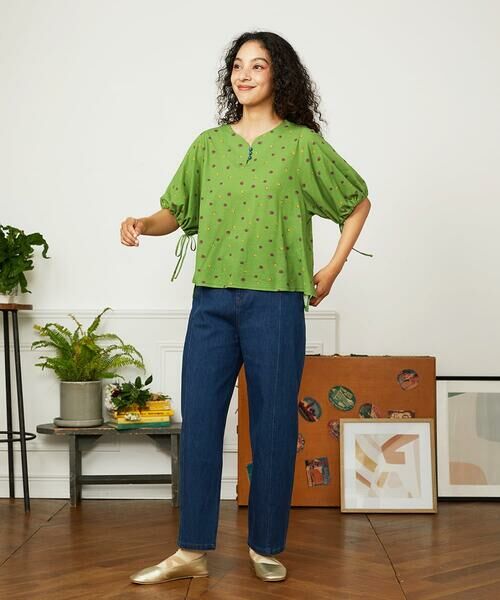 Jocomomola / ホコモモラ カットソー | 【接触冷感】Charco ドットドロストカットソー | 詳細11