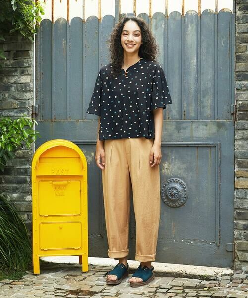 Jocomomola / ホコモモラ カットソー | 【接触冷感】Charco ドットドロストカットソー | 詳細15