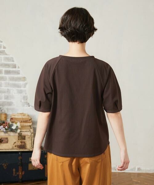 Jocomomola / ホコモモラ カットソー | Jardines フラワーモチーフクラフトカットソー | 詳細3