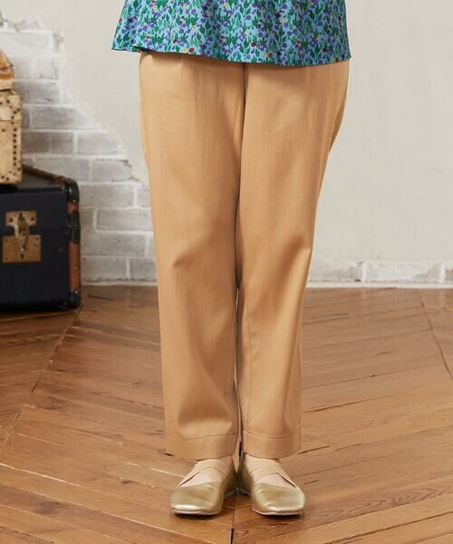 Jocomomola / ホコモモラ チノ・ワークパンツ | Liso ツイルテーパードパンツ | 詳細1