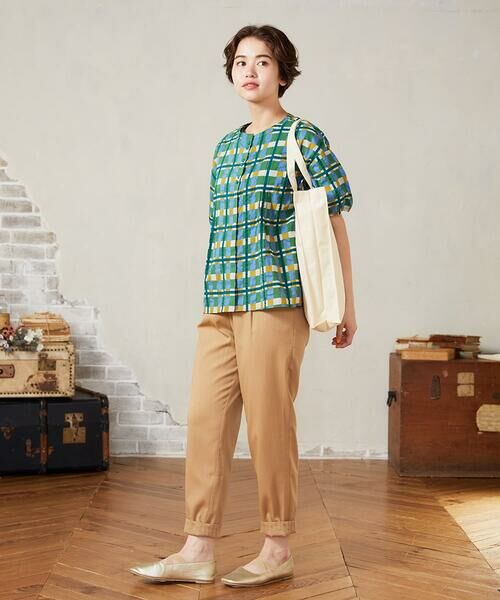 Jocomomola / ホコモモラ チノ・ワークパンツ | Liso ツイルテーパードパンツ | 詳細13