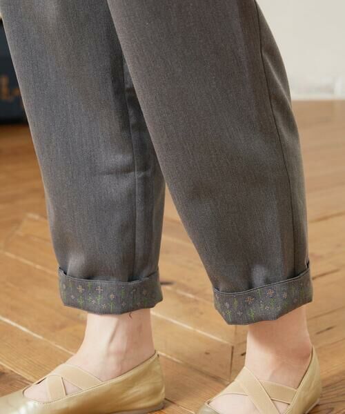 Jocomomola / ホコモモラ チノ・ワークパンツ | Liso ツイルテーパードパンツ | 詳細15