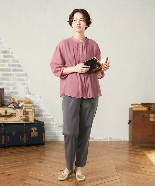 Jocomomola / ホコモモラ チノ・ワークパンツ | Liso ツイルテーパードパンツ | 詳細18