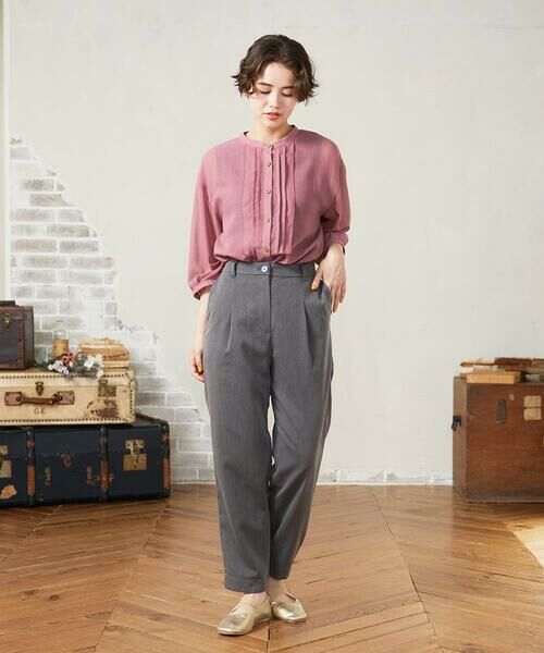 Jocomomola / ホコモモラ チノ・ワークパンツ | Liso ツイルテーパードパンツ | 詳細19