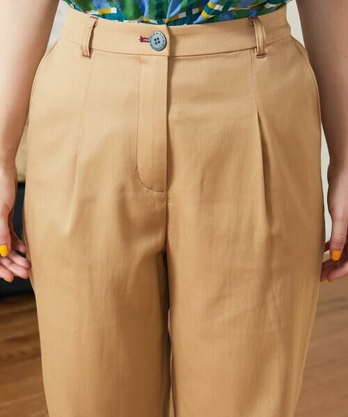 Jocomomola / ホコモモラ チノ・ワークパンツ | Liso ツイルテーパードパンツ | 詳細4