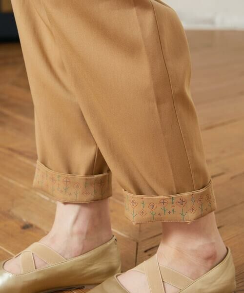 Jocomomola / ホコモモラ チノ・ワークパンツ | Liso ツイルテーパードパンツ | 詳細7