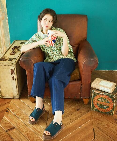 Jocomomola / ホコモモラ チノ・ワークパンツ | 【接触冷感】Rombo ワイドデニムパンツ | 詳細15