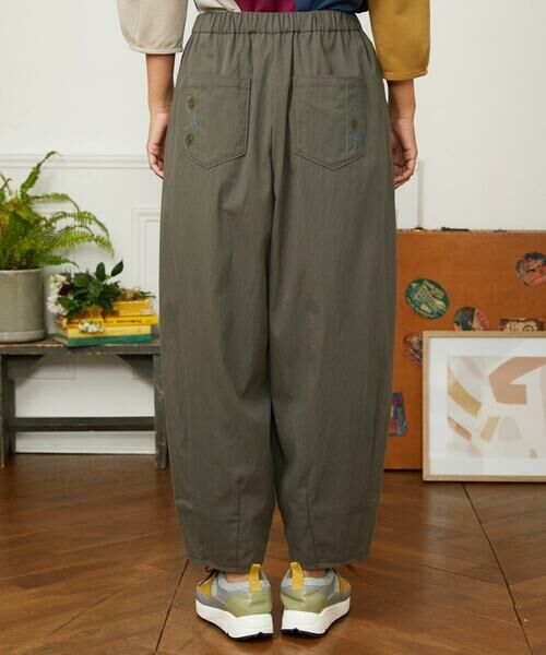 Jocomomola / ホコモモラ その他パンツ | Ba lon カーブシルエットワイドパンツ | 詳細2