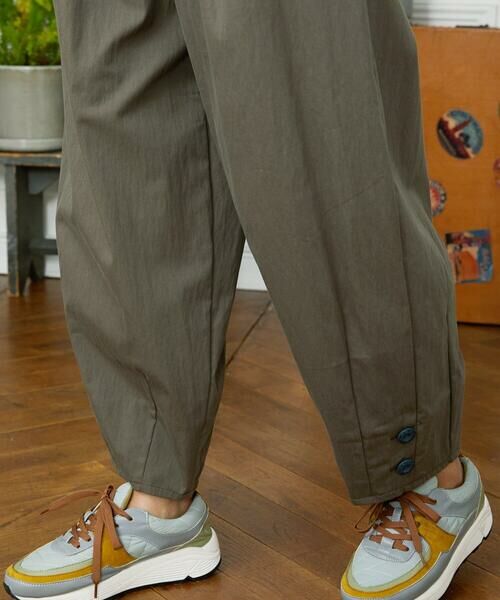 Jocomomola / ホコモモラ その他パンツ | Ba lon カーブシルエットワイドパンツ | 詳細5