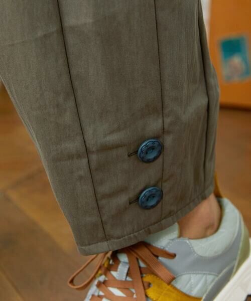 Jocomomola / ホコモモラ その他パンツ | Ba lon カーブシルエットワイドパンツ | 詳細6