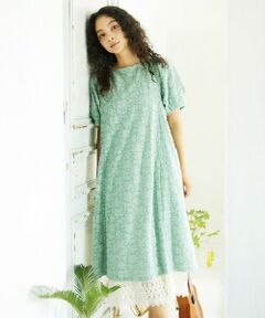 Jocomomola / ホコモモラ ロング・マキシ丈ワンピース | Danza de las flores フラワージャカードワンピース