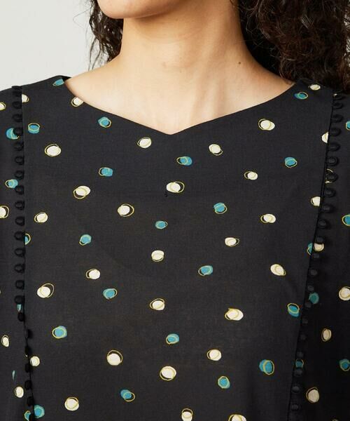 Jocomomola / ホコモモラ ロング・マキシ丈ワンピース | 【接触冷感】Charco ドットカットソーワンピース | 詳細3