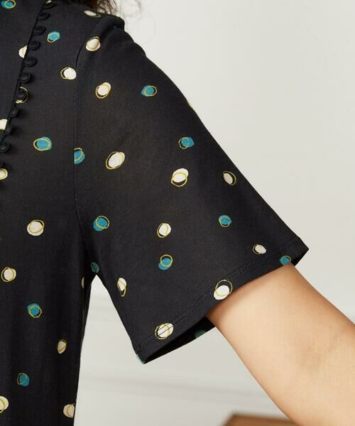 Jocomomola / ホコモモラ ロング・マキシ丈ワンピース | 【接触冷感】Charco ドットカットソーワンピース | 詳細4