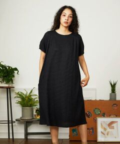 Jocomomola / ホコモモラ ロング・マキシ丈ワンピース | Granos de arroz ジャカードフレアワンピース